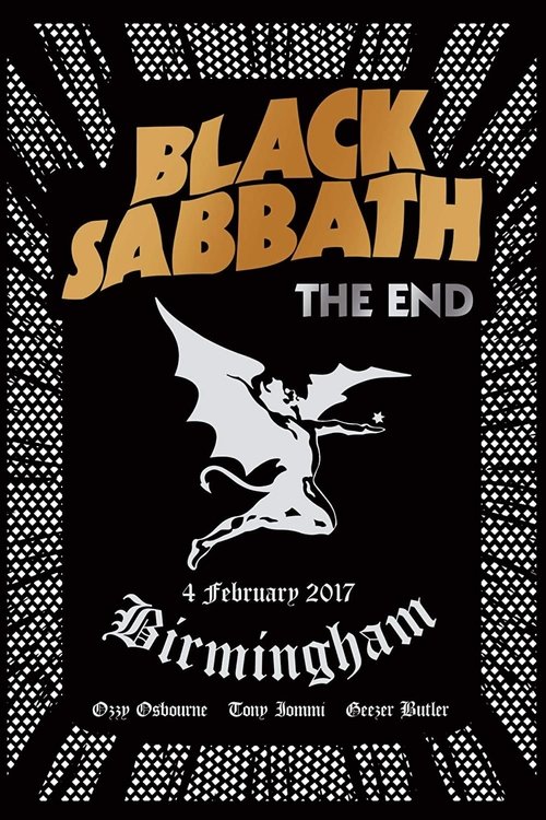 Movie poster for Black Sabbath: The End - Live In Birmingham (2017)