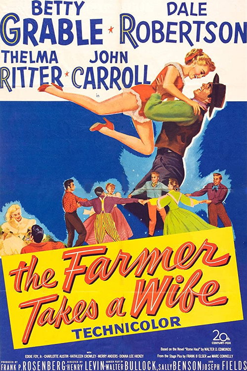 Movie poster for The Farmer Takes a Wife (1953)