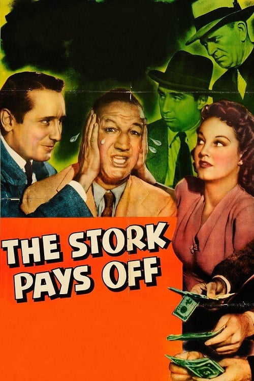 Movie poster for The Stork Pays Off (1941)