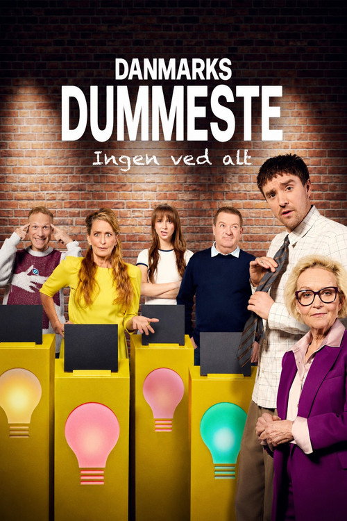 Series poster for Danmarks dummeste (2026)