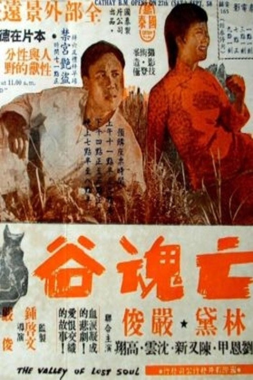 Movie poster for The Valley of the Lost Soul (1957)