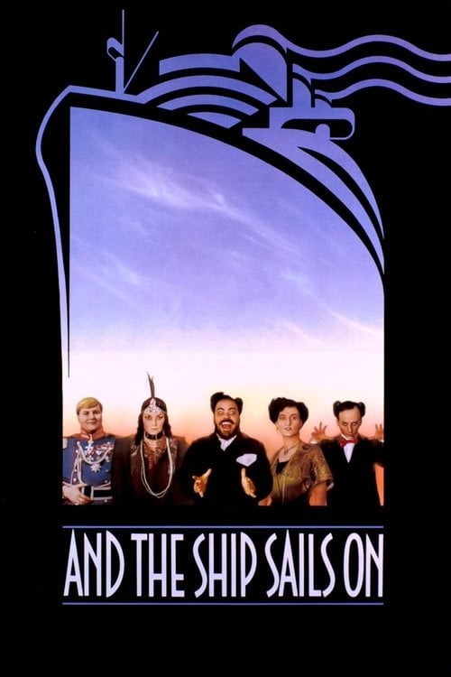 Movie poster for And the Ship Sails On (1983)