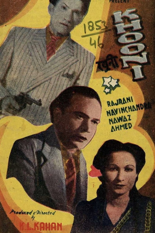 Movie poster for Khooni (1946)
