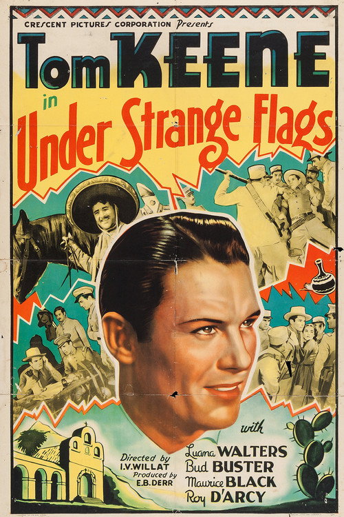 Movie poster for Under Strange Flags (1937)