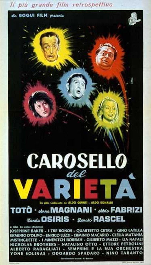 Movie poster for Variety carousel (1955)