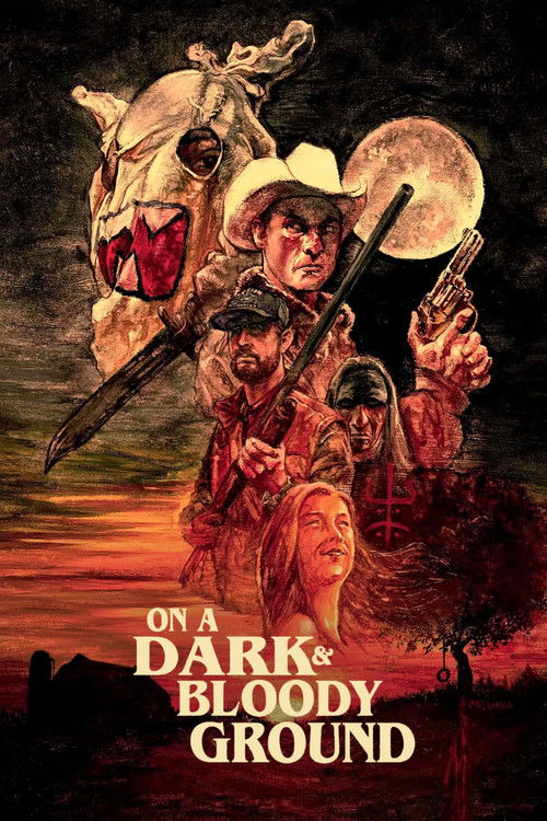 Movie poster for On a Dark and Bloody Ground (2024)