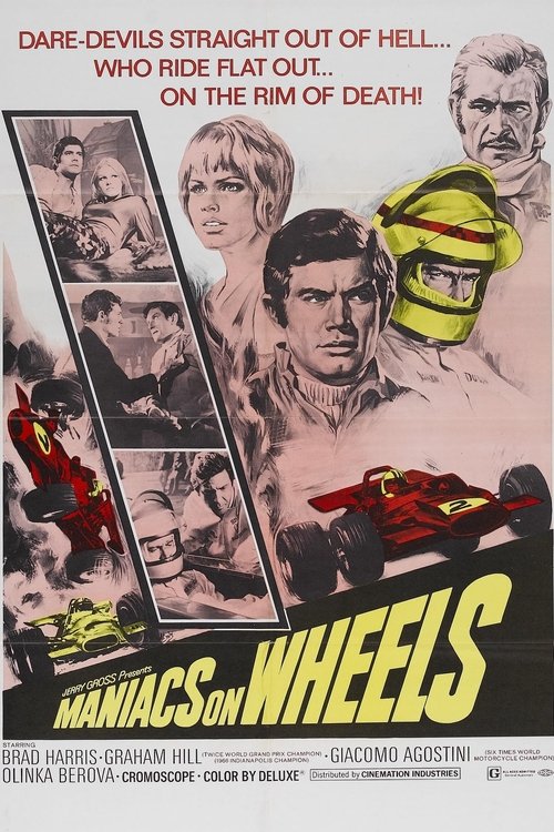 Movie poster for Maniacs on Wheels (1970)