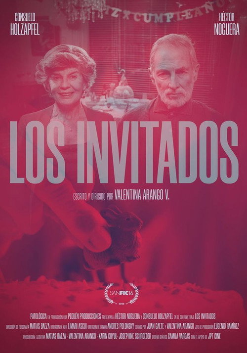 Movie poster for Los invitados (2020)