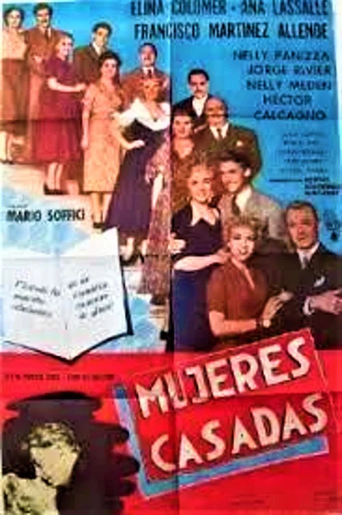 Movie poster for Mujeres casadas (1954)
