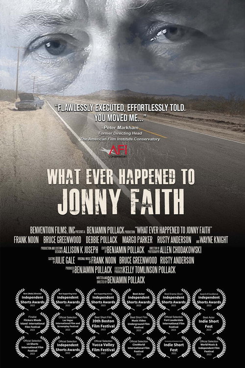 Movie poster for What Ever Happened to Jonny Faith (2023)