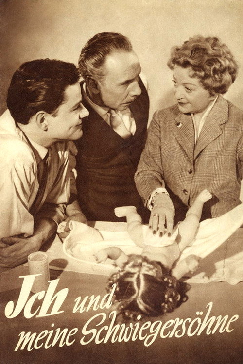 Movie poster for Ich und meine Schwiegersöhne (1956)