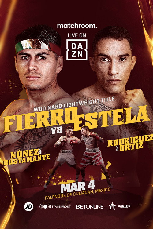 Movie poster for Angel Fierro vs. Eduardo Estela (2023)