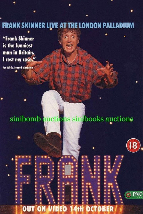 Movie poster for Frank Skinner Live at the London Palladium (1996)