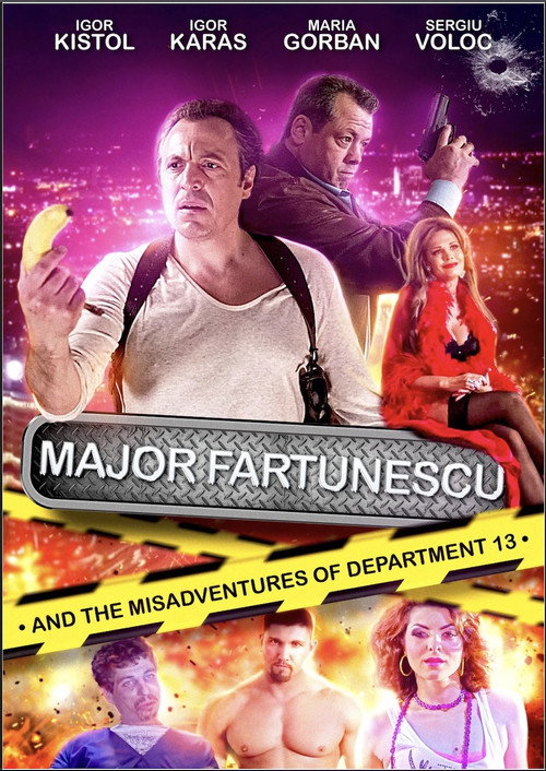 Movie poster for Major Fartunescu and the Misadventures of Department 13 (2022)