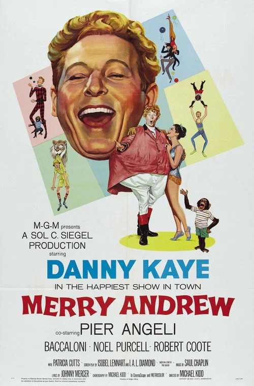 Movie poster for Merry Andrew (1958)