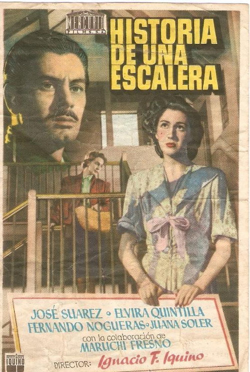 Movie poster for Historia de una escalera (1950)