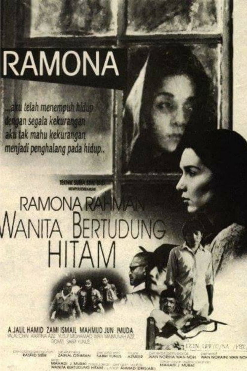 Movie poster for Wanita Bertudung Hitam