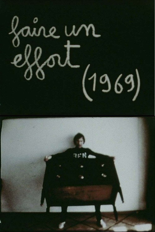 Movie poster for Faire un effort (1969)