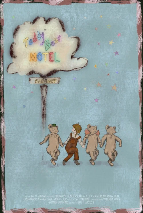 Movie poster for Teddy Bear Motel (2022)