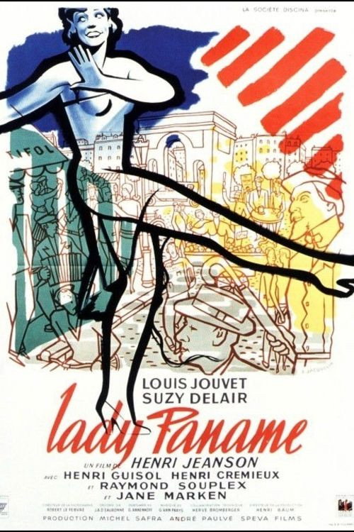 Movie poster for Lady Paname (1950)