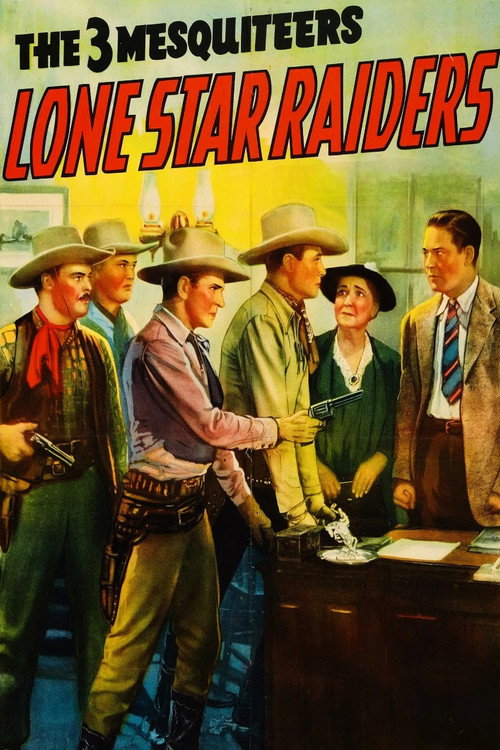 Movie poster for Lone Star Raiders (1940)