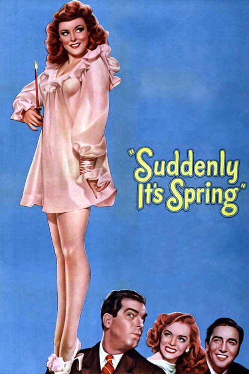 Movie poster for Suddenly It's Spring (1947)