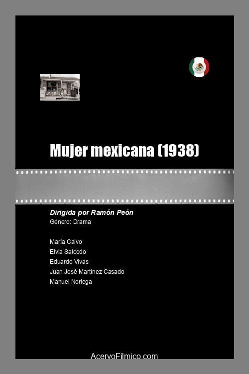 Movie poster for Mujer mexicana (1938)