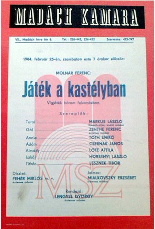 Movie poster for The Play at the Castle (1984)