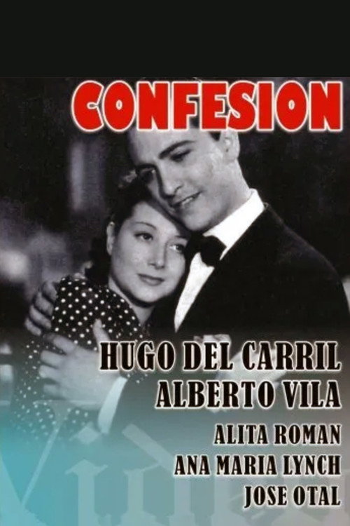 Movie poster for Confesión (1940)