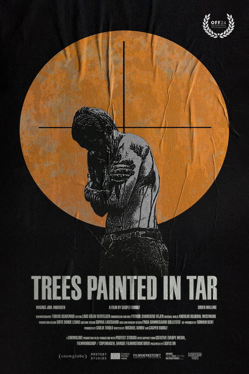Movie poster for Trees Painted in Tar (2024)