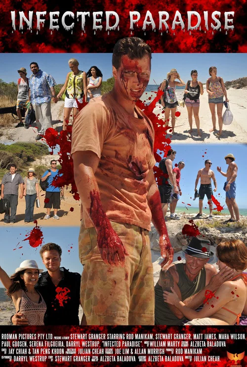Movie poster for Infected Paradise (2019)
