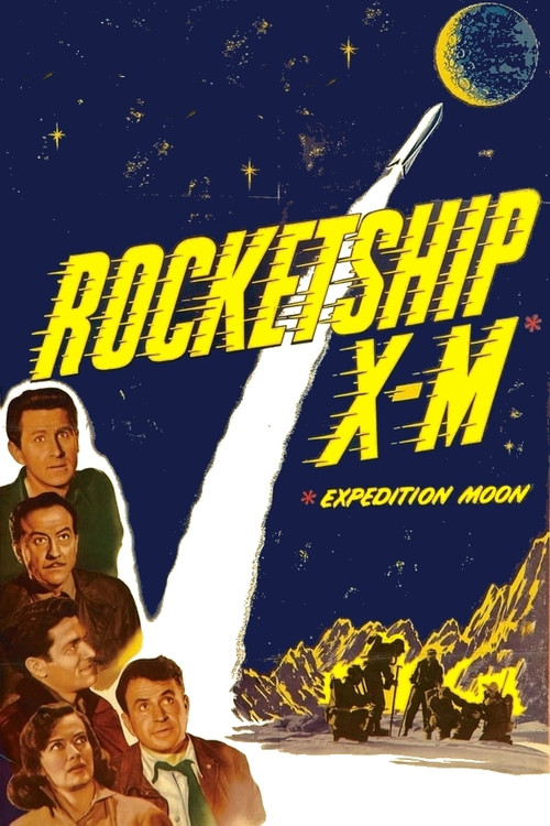 Movie poster for Rocketship X-M (1950)