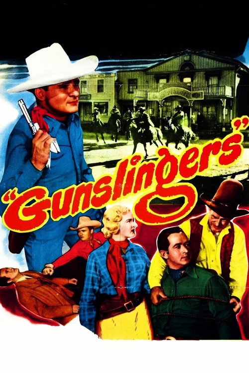 Movie poster for Gunslingers (1950)