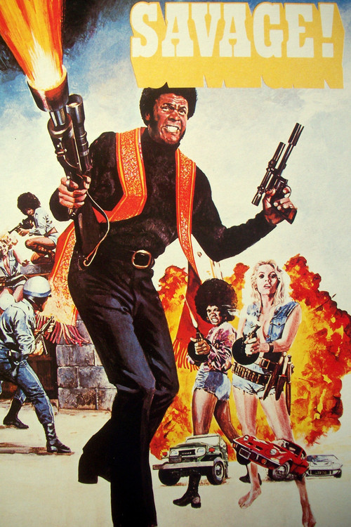 Movie poster for Savage! (1973)