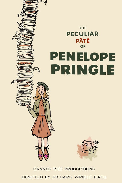 Movie poster for The Peculiar Pâté of Penelope Pringle