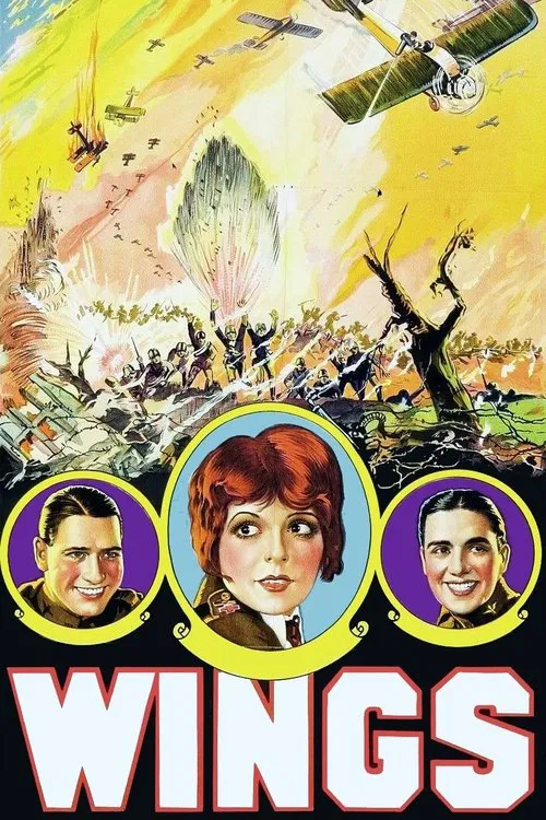 Movie poster for Wings (1927)