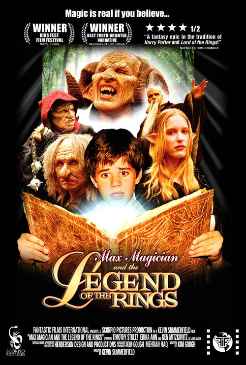 Movie poster for Max Magician and the Legend of the Rings (2002)