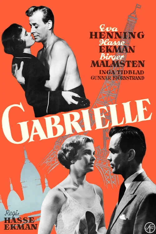 Movie poster for Gabrielle (1954)