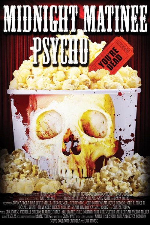 Movie poster for Midnight Matinee Psycho (2013)
