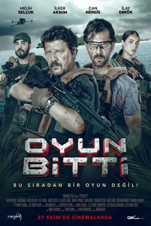 Movie poster for Game Over (2023)
