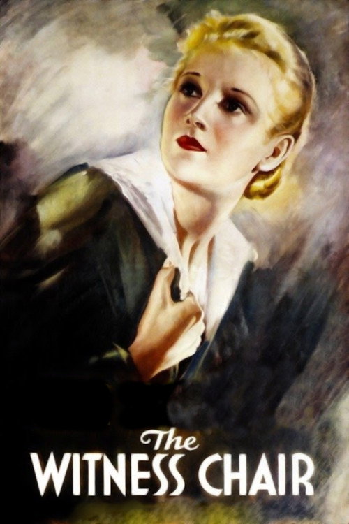 Movie poster for The Witness Chair (1936)