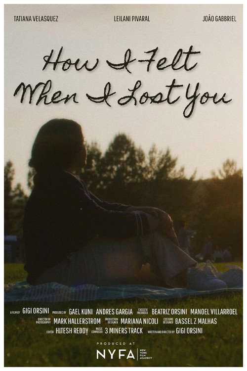 Movie poster for How I Felt When I Lost You (2026)