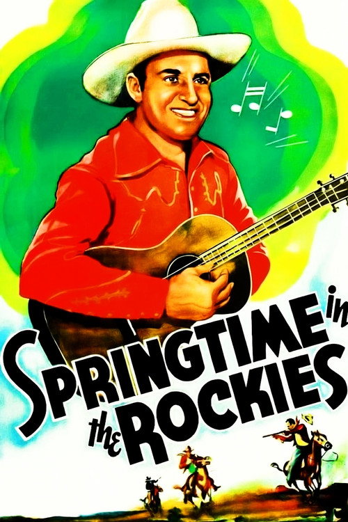 Movie poster for Springtime in the Rockies (1937)
