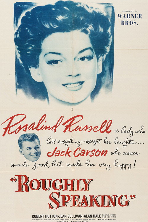 Movie poster for Roughly Speaking (1945)