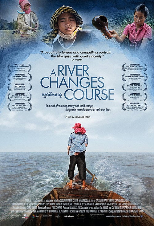Movie poster for A River Changes Course (2013)