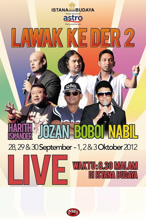 Movie poster for Lawak Ke Der 2 (2013)