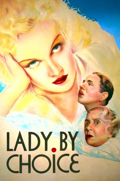 Movie poster for Lady by Choice (1934)