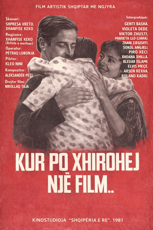 Movie poster for When a Film Was Being Shot (1981)
