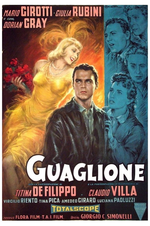 Movie poster for Guaglione (1956)
