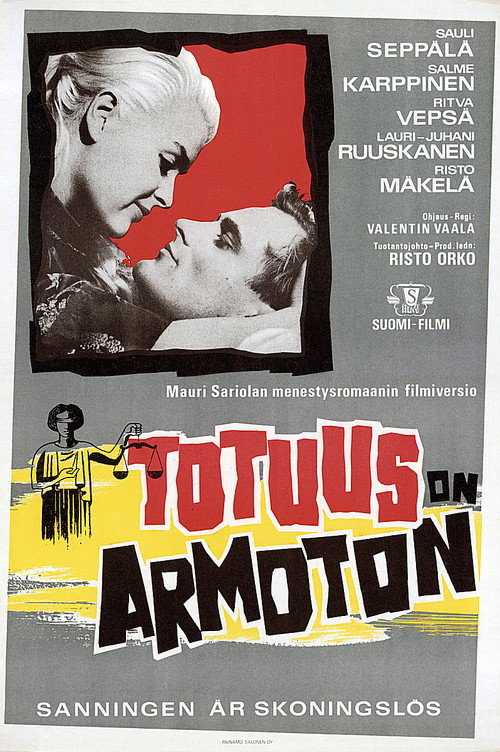 Movie poster for Totuus on armoton (1963)